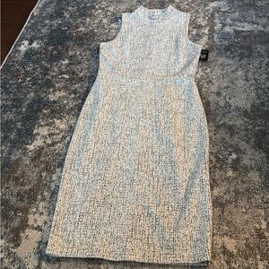 NWT Express Sleeveless Black and White Dress